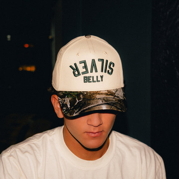 Upside Down Green and Camo Hat