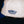 Upside Down Blue and White Hat