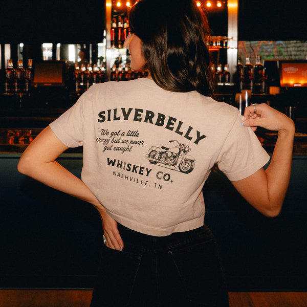 Silverbelly Motorcycle Crop Tee