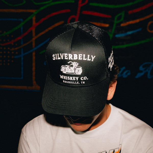 Silverbelly Motorcycle Hat